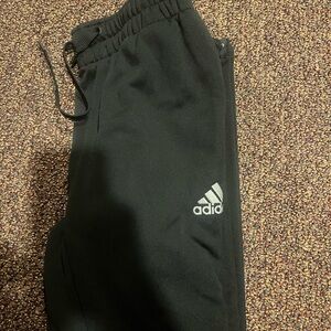 Adidas Kids Black Jogger Pants